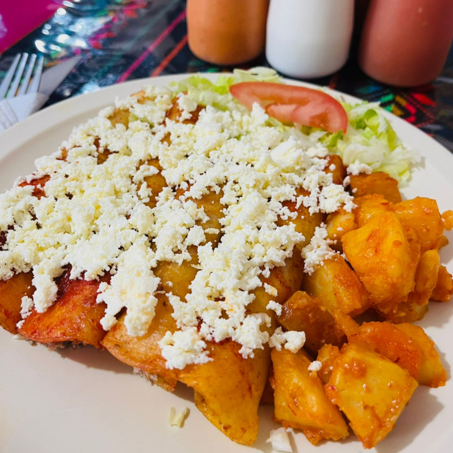 ENCHILADAS DE QUESO