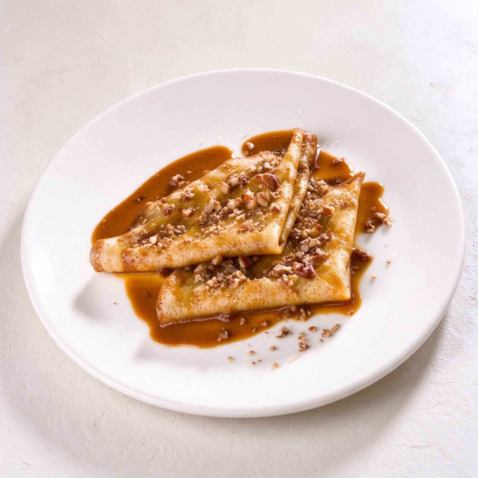 Crepa de Cajeta con Nuez