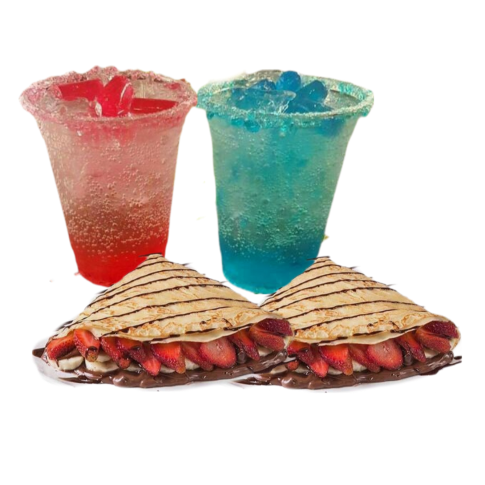 2 Sodas Italianas+2 Creppa