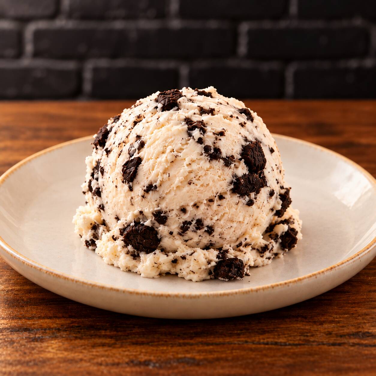 Bola de nieve sabor oreo