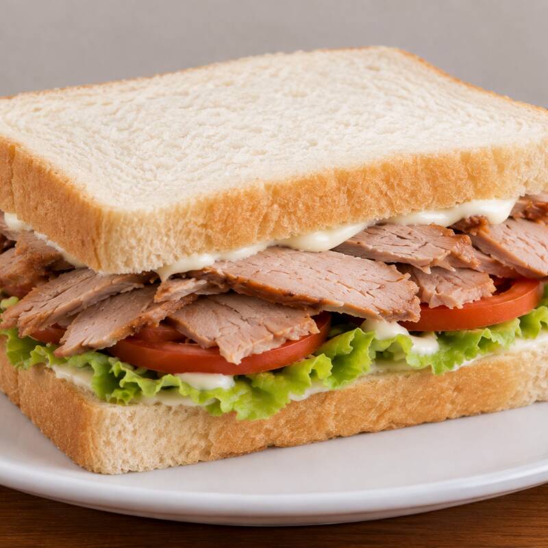 Sándwich de Pierna