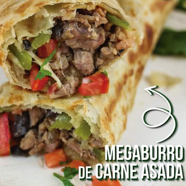 MegaBurro de Carne Asada