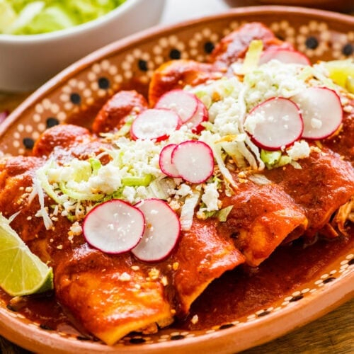 Enchiladas Rojas