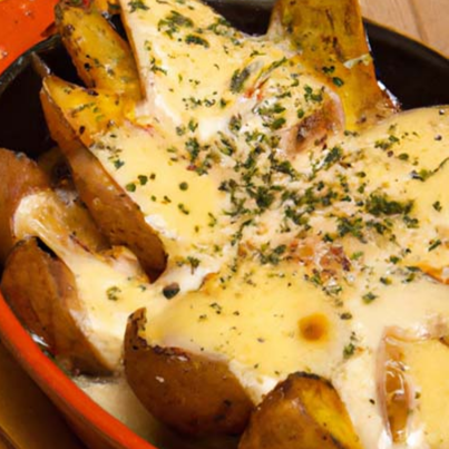 PAPAS GAJO CON QUESO
