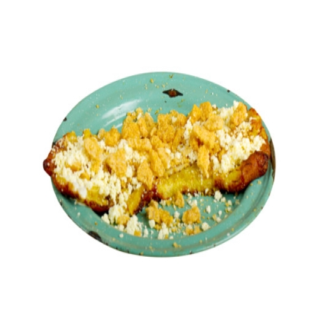 Plátano Entero con Shilsh de Chicharrón