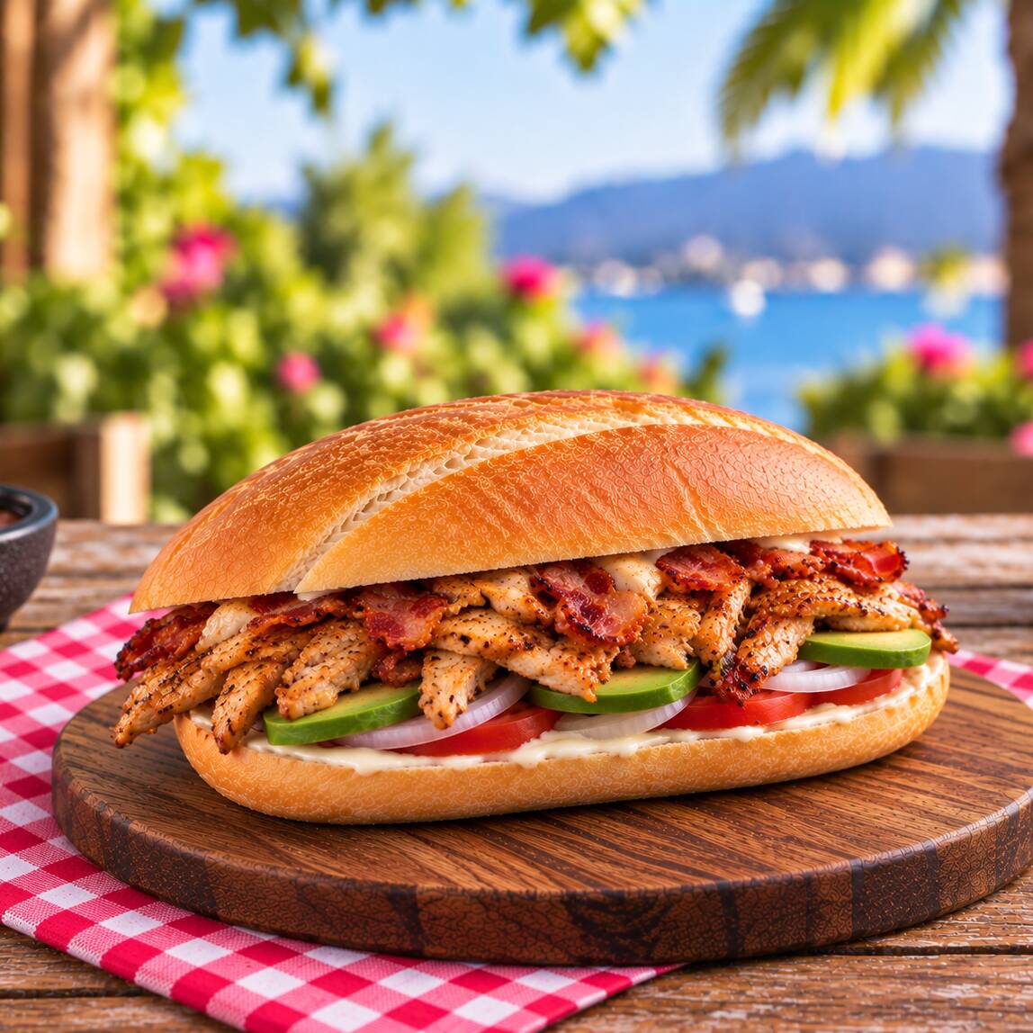 Torta de Pollo con Tocino