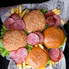 4 X-Tudo Tradicionais Acompanhado De Batata Frita E 1 Guaraná Antártica 1l