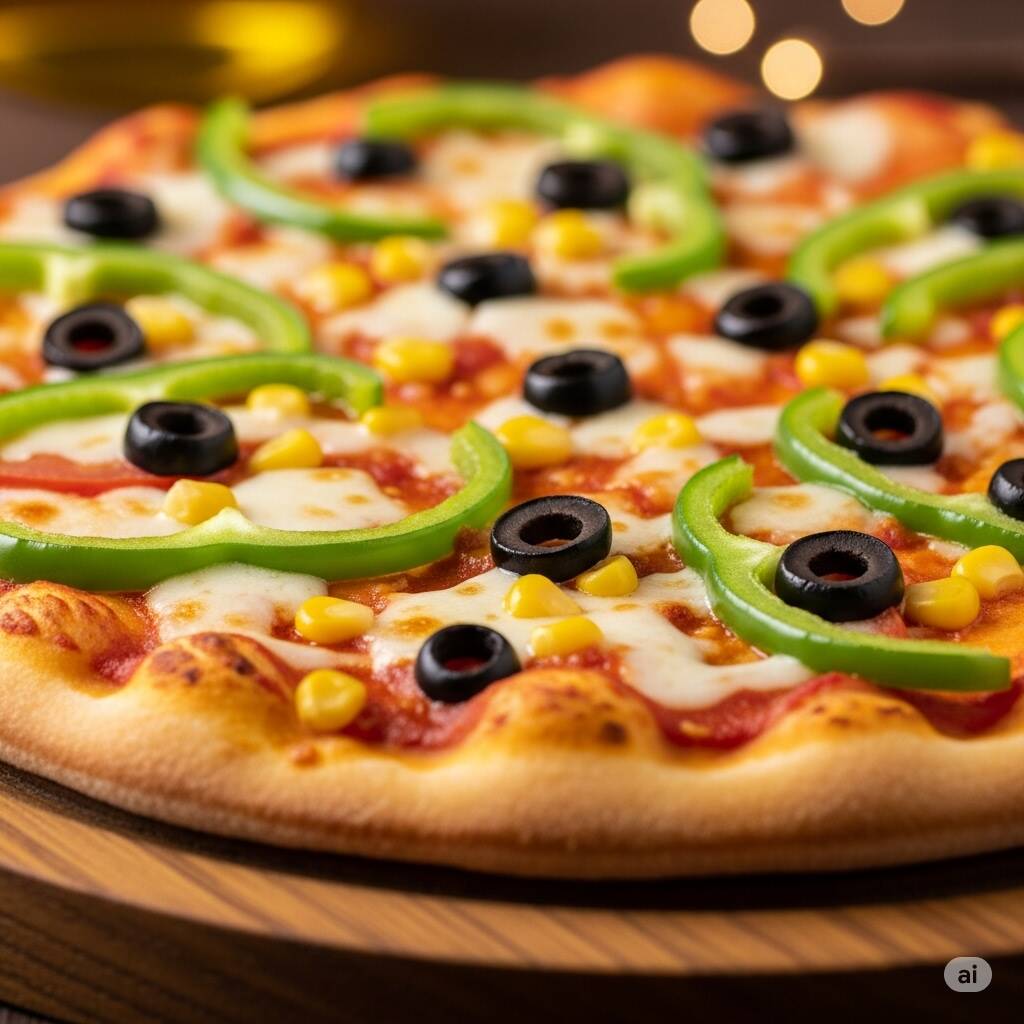 Pizza Familiar Vegetariana