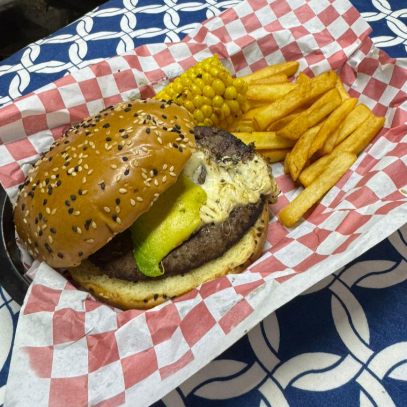 HAMBURGUESA DE RES