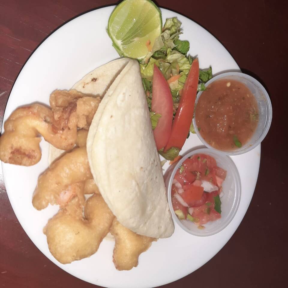 Taco de Camarón Capeado