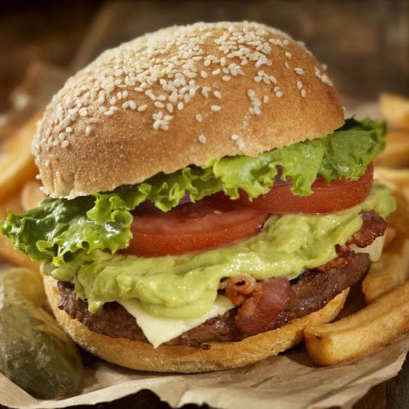 Hamburguesa Suprema con Papas
