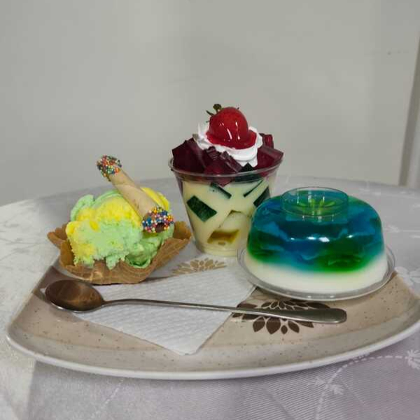 Combo Arcoíris: Postre Tropical + 1 Gelatina 3D +