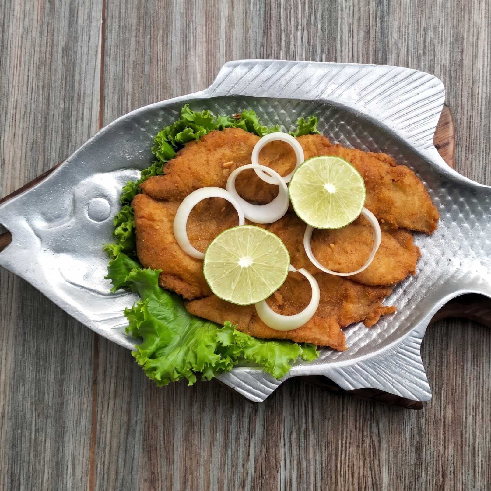 Filete de Robalo Apanado más Gaseosa