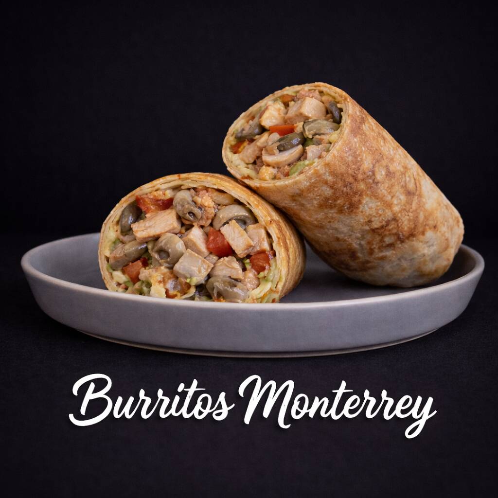 Burrito de Pollo con Champiñon