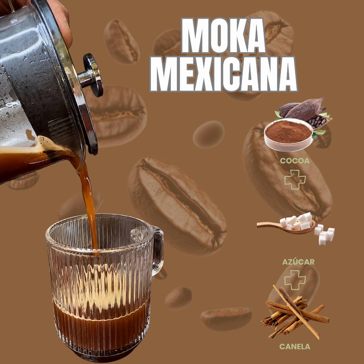 Moka mexicana 12 oz