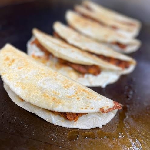 QUESADILLAS PAPAS CON LONGANIZA