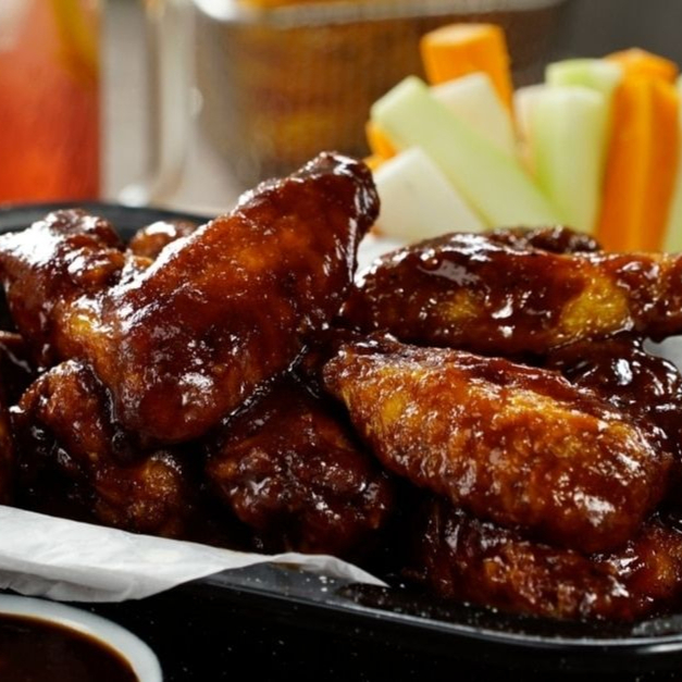 800g de alitas bbq hot