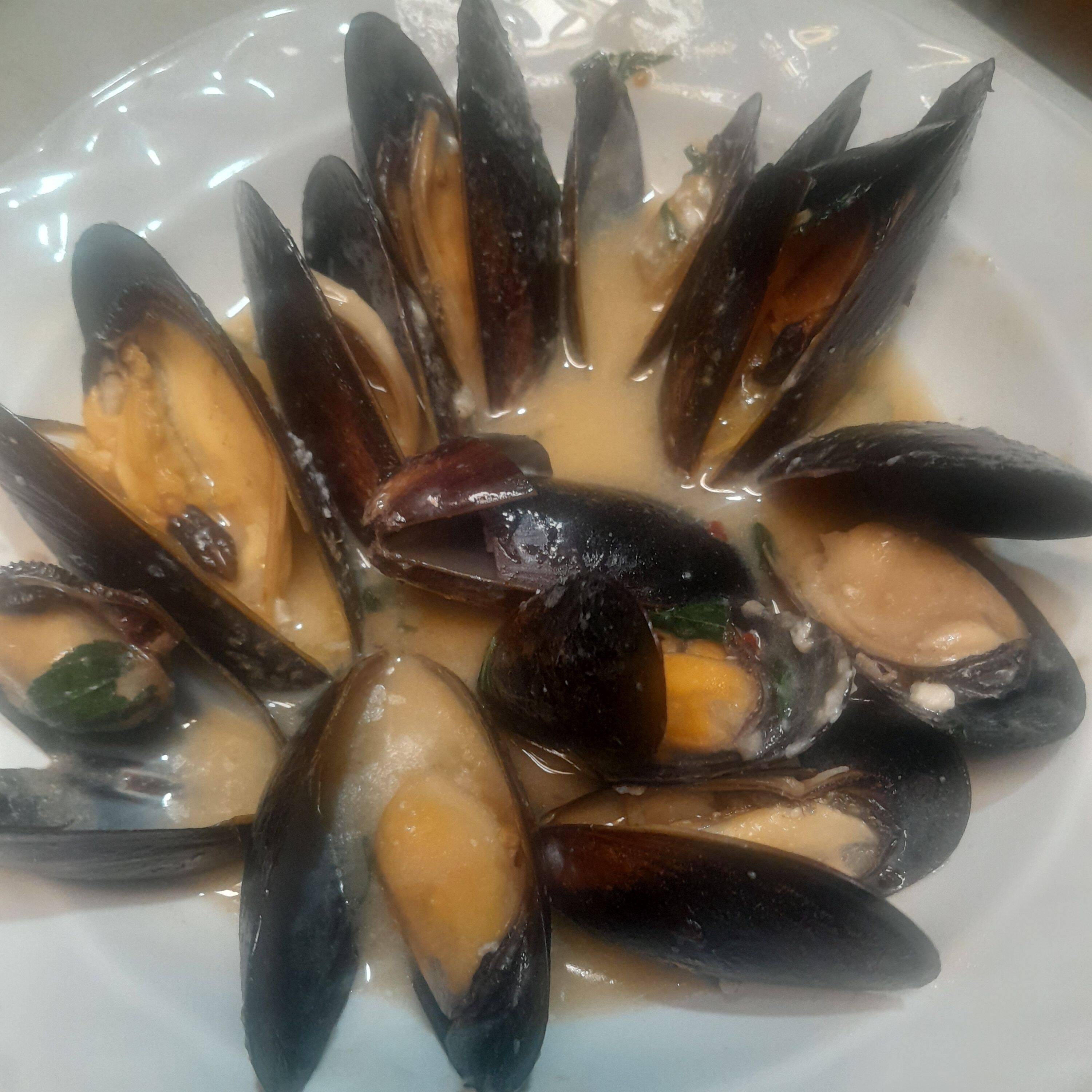 Mejillones al Vino Blanco