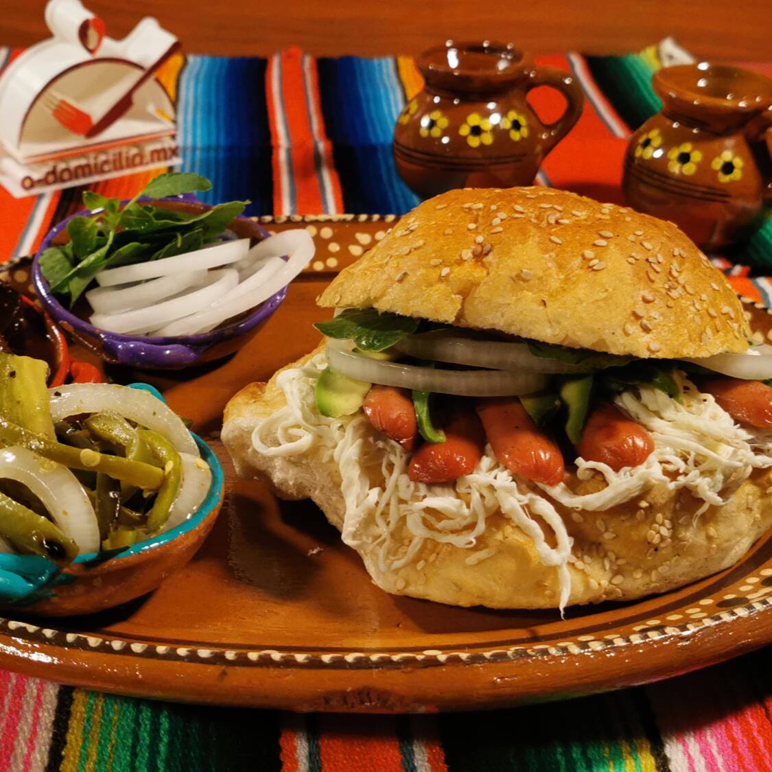 Combo Cemita de Salchicha + Refresco