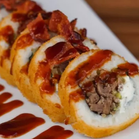 BBQ Roll🥩🧀🍙