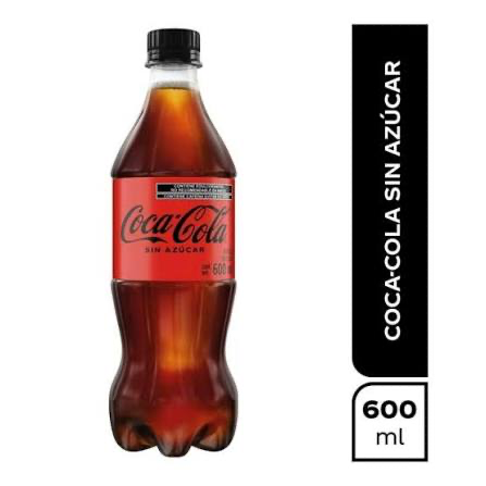 Coca Cola Zero 600 Ml