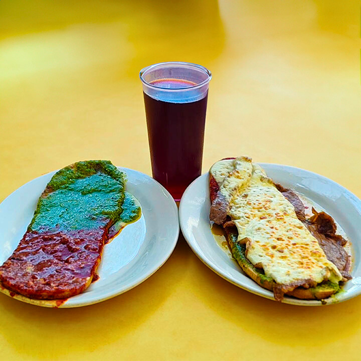 Combo Huarache con Bistec