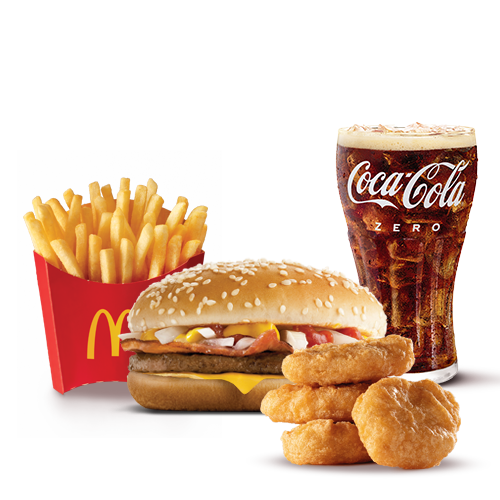 McCombo Mediano McBacon + 4 Chicken McNuggets