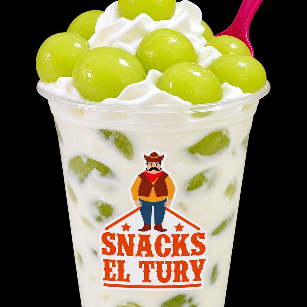 Uvas con Crema