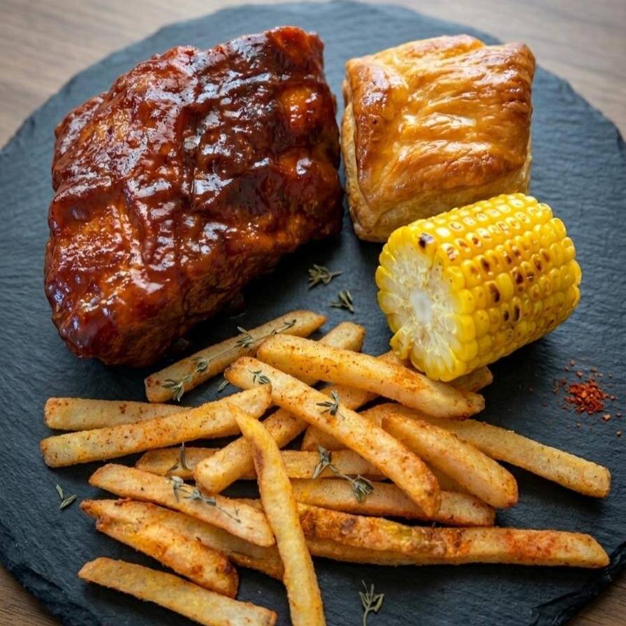 Mini Rack 1/4 Costilla BBQ