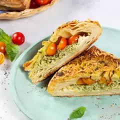 Pastel Pollo al Pesto Mediano