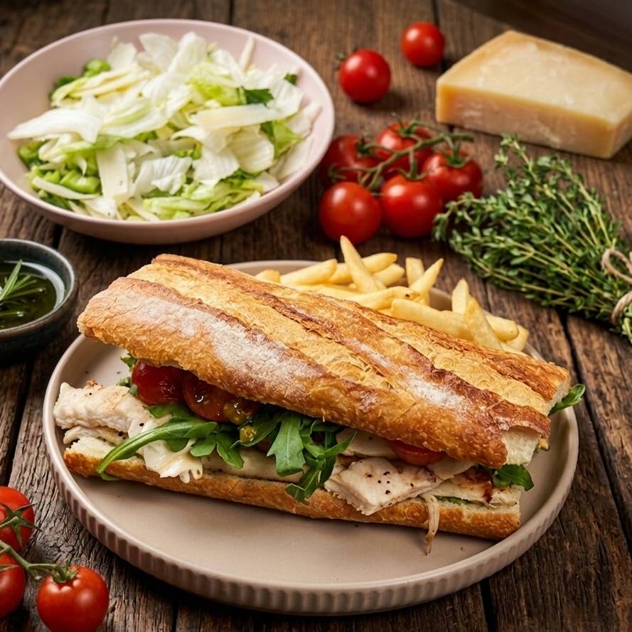 Combo Panini y Ensalada