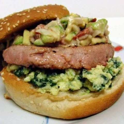 Hamburguesa de Guacamole
