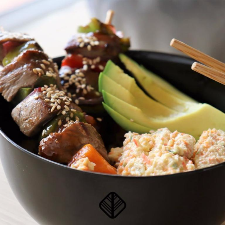 Yakimeshi de Arrachera