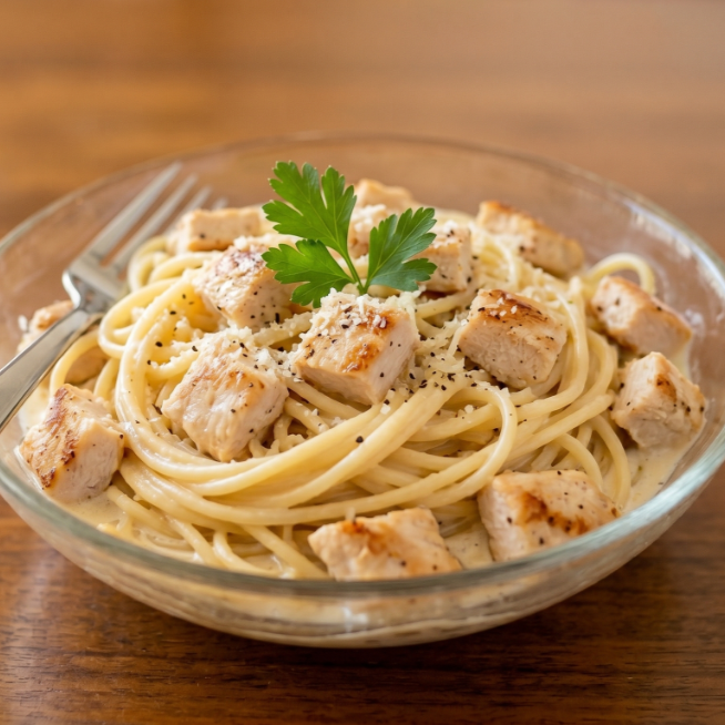 Fettuccine de Pollo