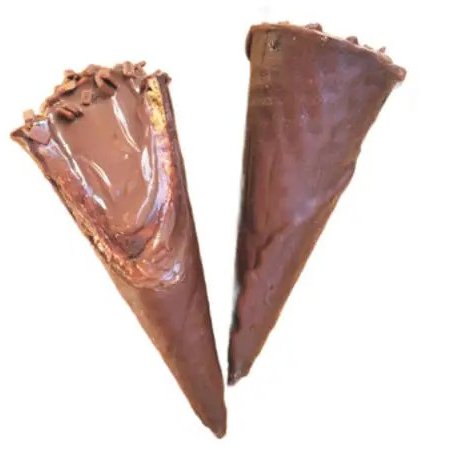 Deliciosa castinha trufada com recheio cremoso de brigadeiro finalizado com granulado