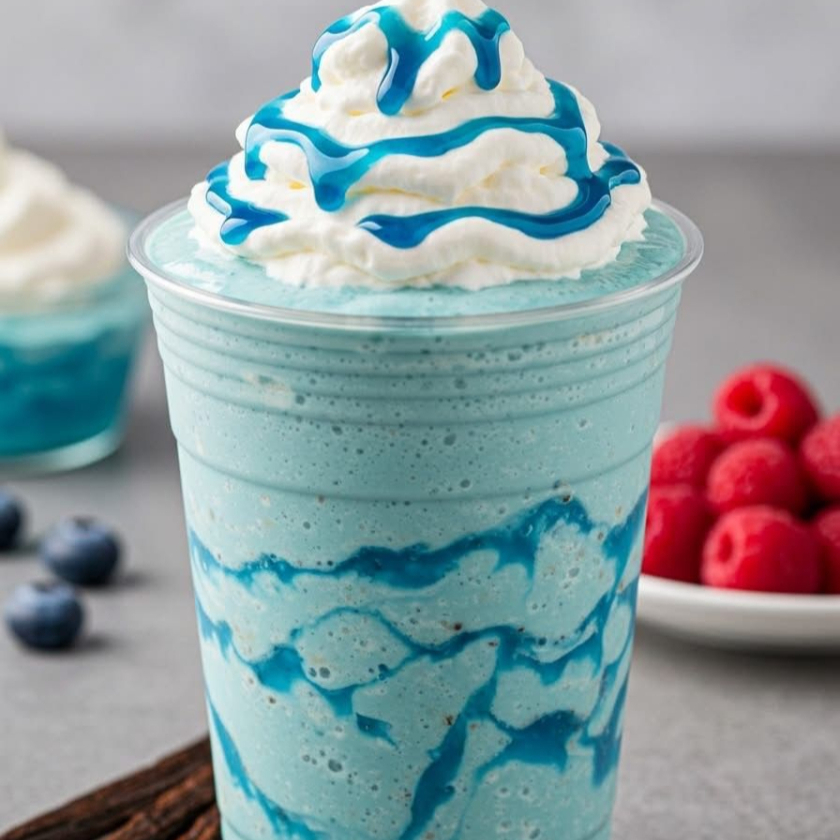 Frappe de Mora Azul