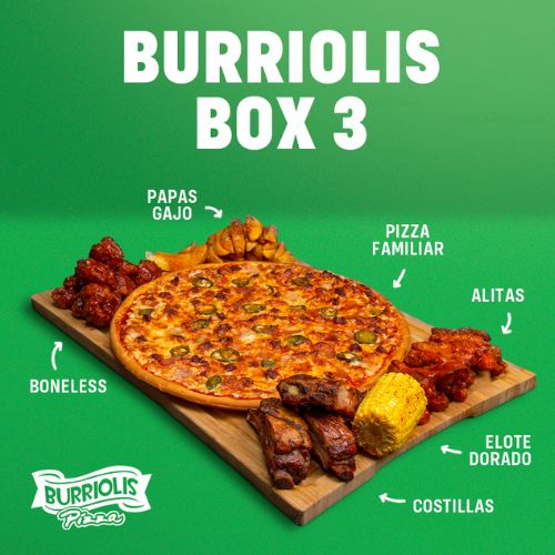 Paquete Box 3 (Come de Todo, Hasta 8 Personas)