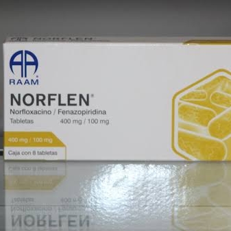 NORFLOXACINO FENAZOPIRIDINA 16 TAB