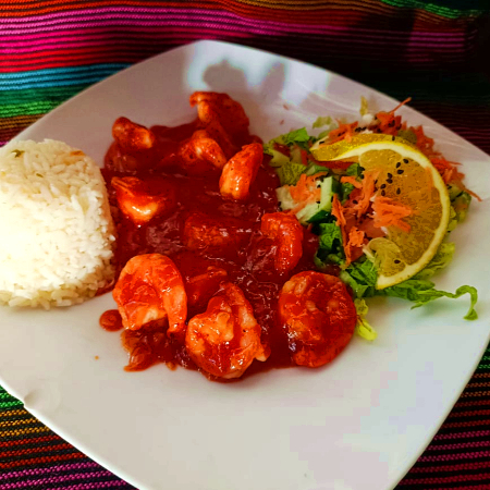Camarones a la Diabla