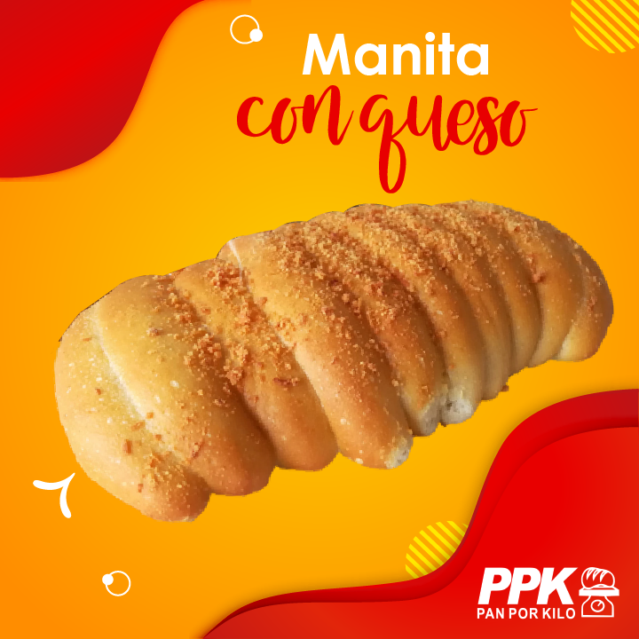 Manita salada con Queso
