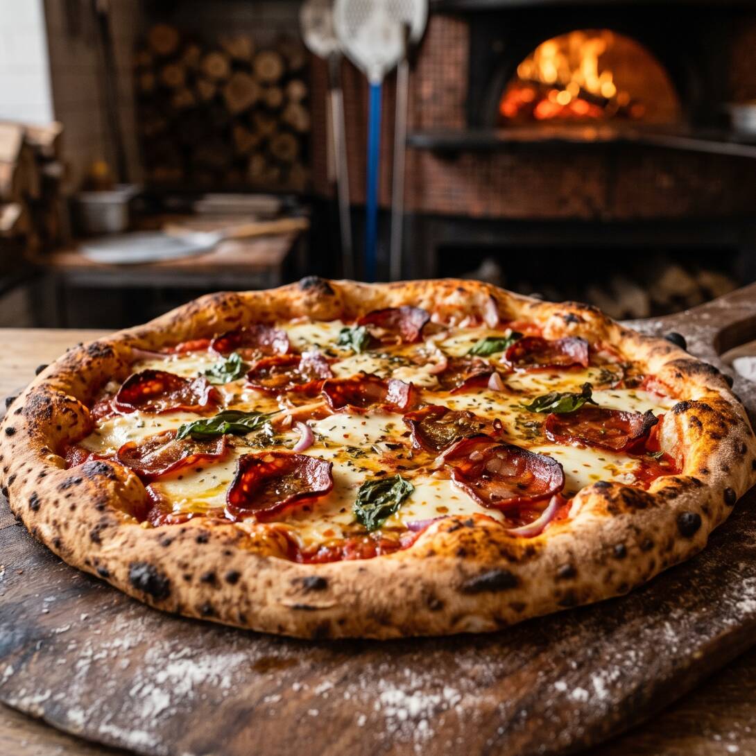 Pizza de Chorizo
