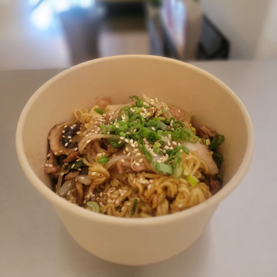 Ramyen frito de Bulgogi