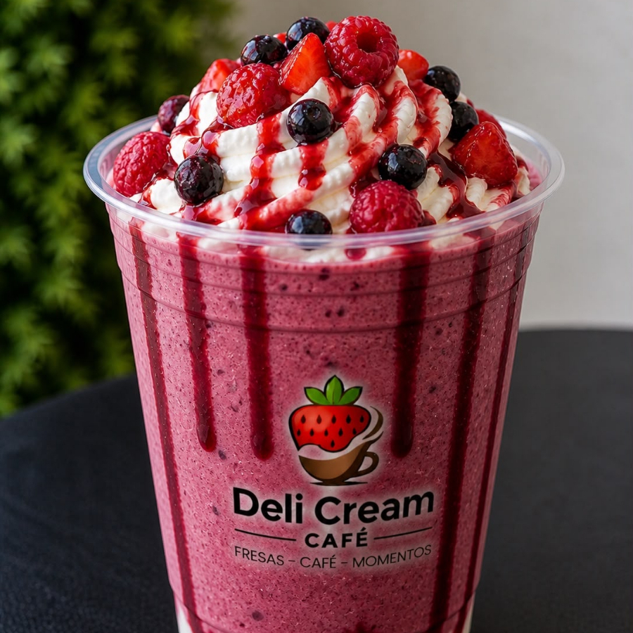 FRAPPE FRUTOS ROJOS