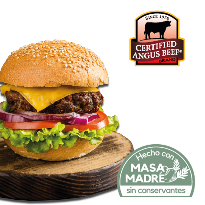Hamburguesa de angus