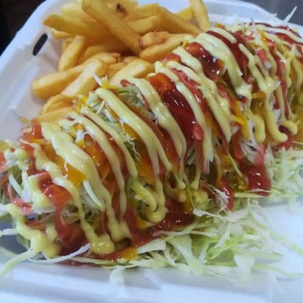 Super Taco + Papas Fritas