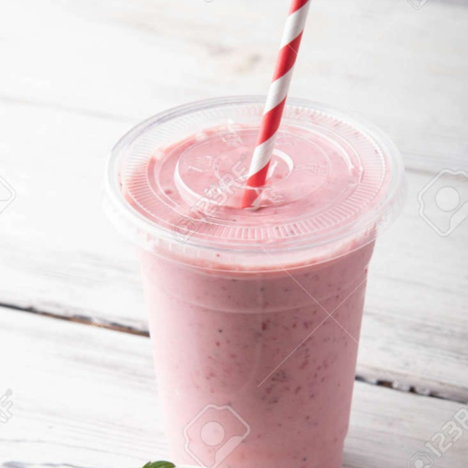 Licuado de Fresa 1/2 L