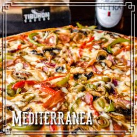Pizza Mediterranea Grande