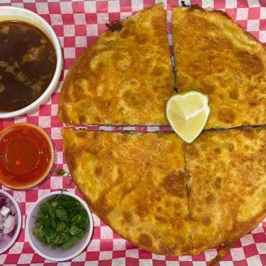 PIZZA BIRRIA INDIVIDUAL
