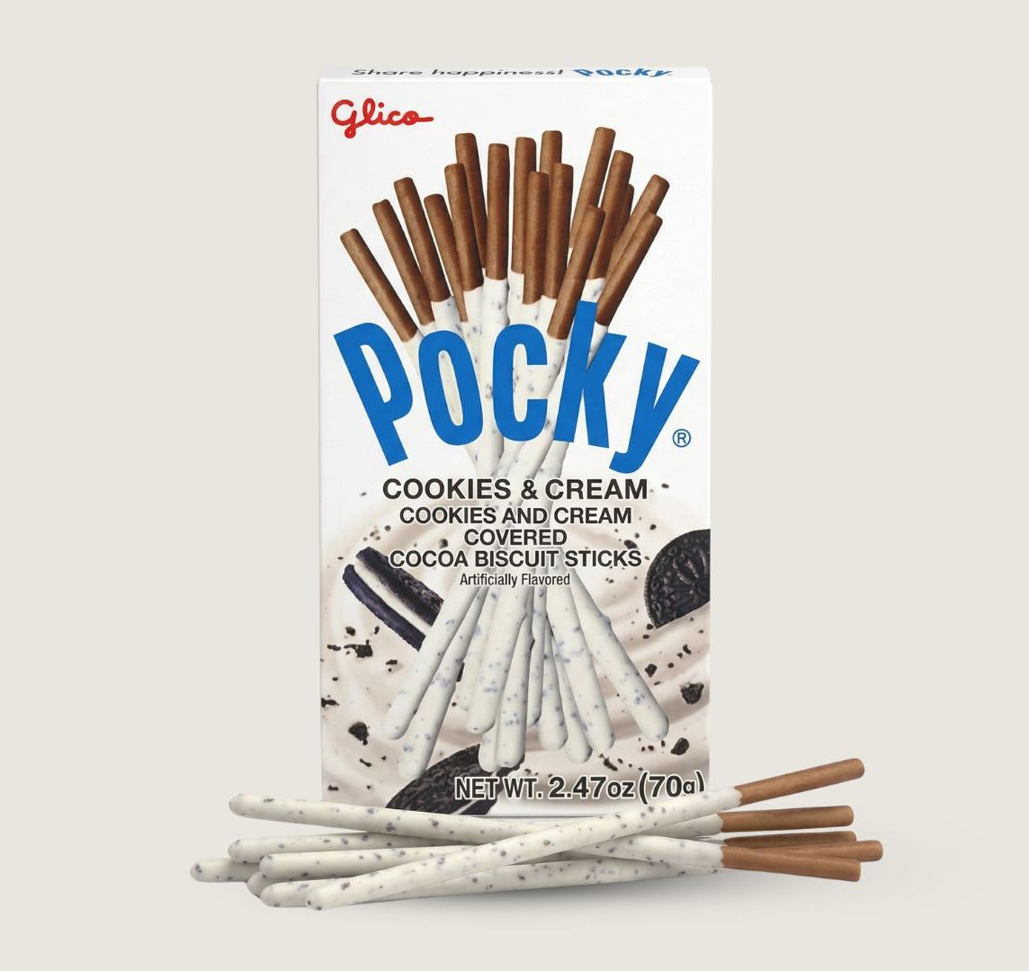 Pocky Cookies and Cream