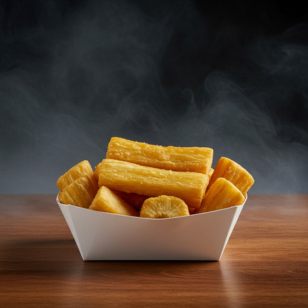 Porción de Yucas Fritas Medianas